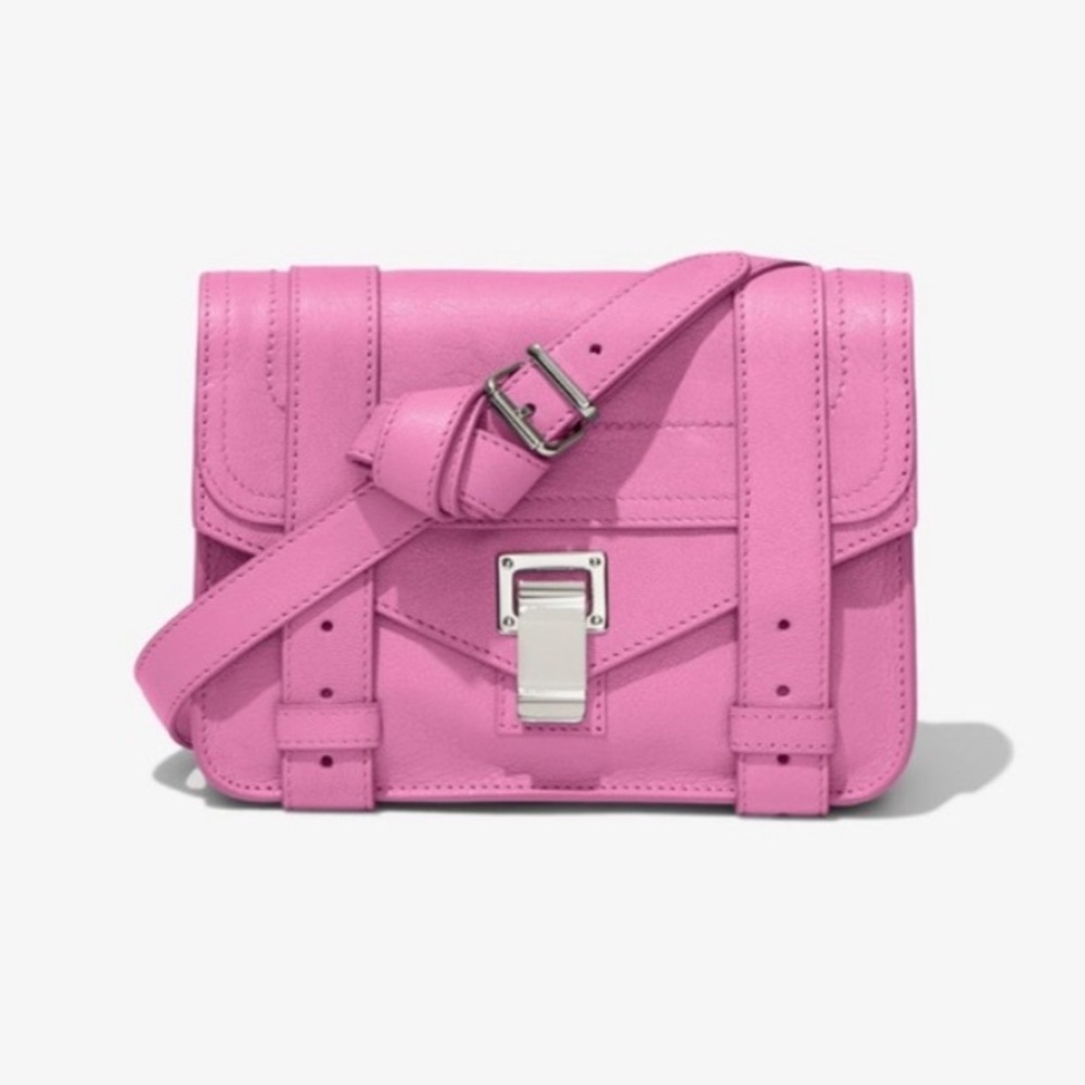 Proenza Schouler PS1 Mini Crossbody Bag Pink / Purple